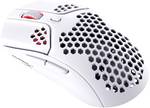 HyperX Pulsefire Haste Wireless White igralna miška brezžično optični bela, roza 6 Tipke osvetljen