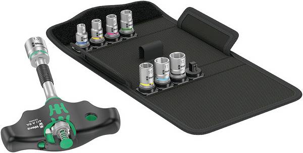 Wera Kraftform Kompakt 400 RA Set 2  izvijač z ragljo za nastavke