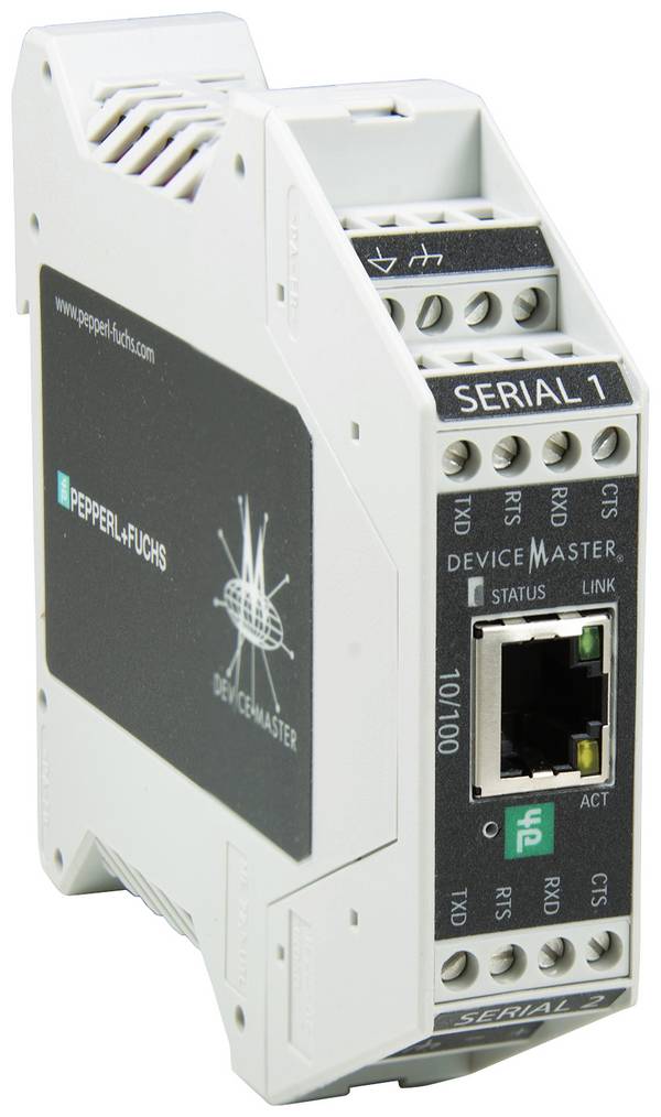 Pepperl+Fuchs 70114036 ICDM-RX/EN1-2ST/RJ45-DIN Gateway Modbus Gateway   Število I/O: 2 24 V/DC 1 kos