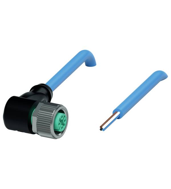 Pepperl+Fuchs 240770-0004 konektor za senzor/aktuator, konfekcioniran M12 x 1 30 m Število polov: 4 1 kos