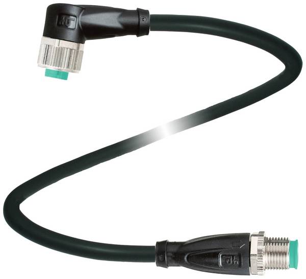 Pepperl+Fuchs 240776-100008 konektor za senzor/aktuator, konfekcioniran M12 30 m Število polov: 4, 4 1 kos