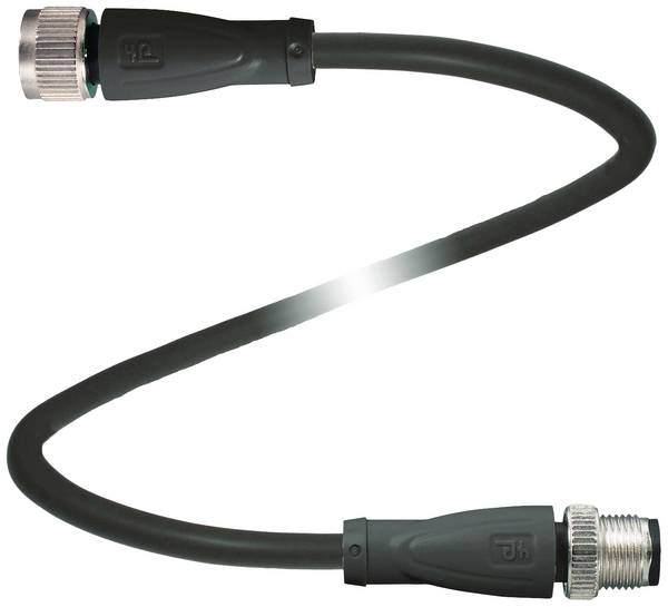 Pepperl+Fuchs 240787-100010 konektor za senzor/aktuator, konfekcioniran M12 x 1 raven 15 m Število polov: 4, 4 1 kos