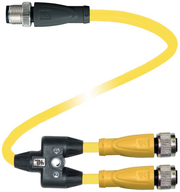 Pepperl+Fuchs 292374 razdelilnik in adapter za senzor/aktuator M12 x 1 raven 10 m Število polov: 5, 5 1 kos
