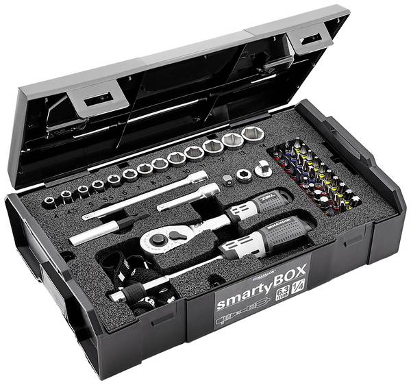 Matador Schraubwerkzeuge smartyBOX SO - Basic nasadni ključi v kompletu metrični 1/4" (6.3 mm) 52-delni  81452110