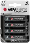 AgfaPhoto Ultra LR6 mignon (aa)-baterija alkalno-manganov 1.5 V 4 kos