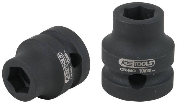 KS Tools 5150056 515.0056 šesterokotnik močan nasadni ključ  10 mm 1/2" 10 mm   1/2" (12.5 mm)