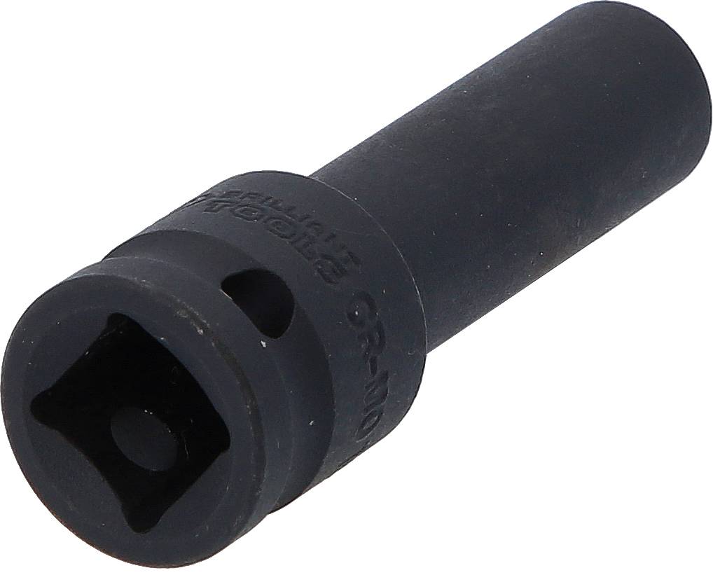 Črn adapter za čep za povezovanje orodij.