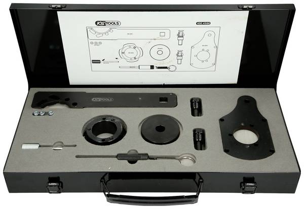KS Tools 400.4500 Set orodja za krmiljenje motorja za Opel, 11 kosov