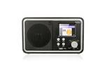 Xoro HMT 300 V2 spletni namizni radio Internet (1011) Bluetooth, internetni radio, USB, WLAN funkcija polnjenja baterije, vklj. daljinski upravljalnik, Spotify, funkcija alarma črna