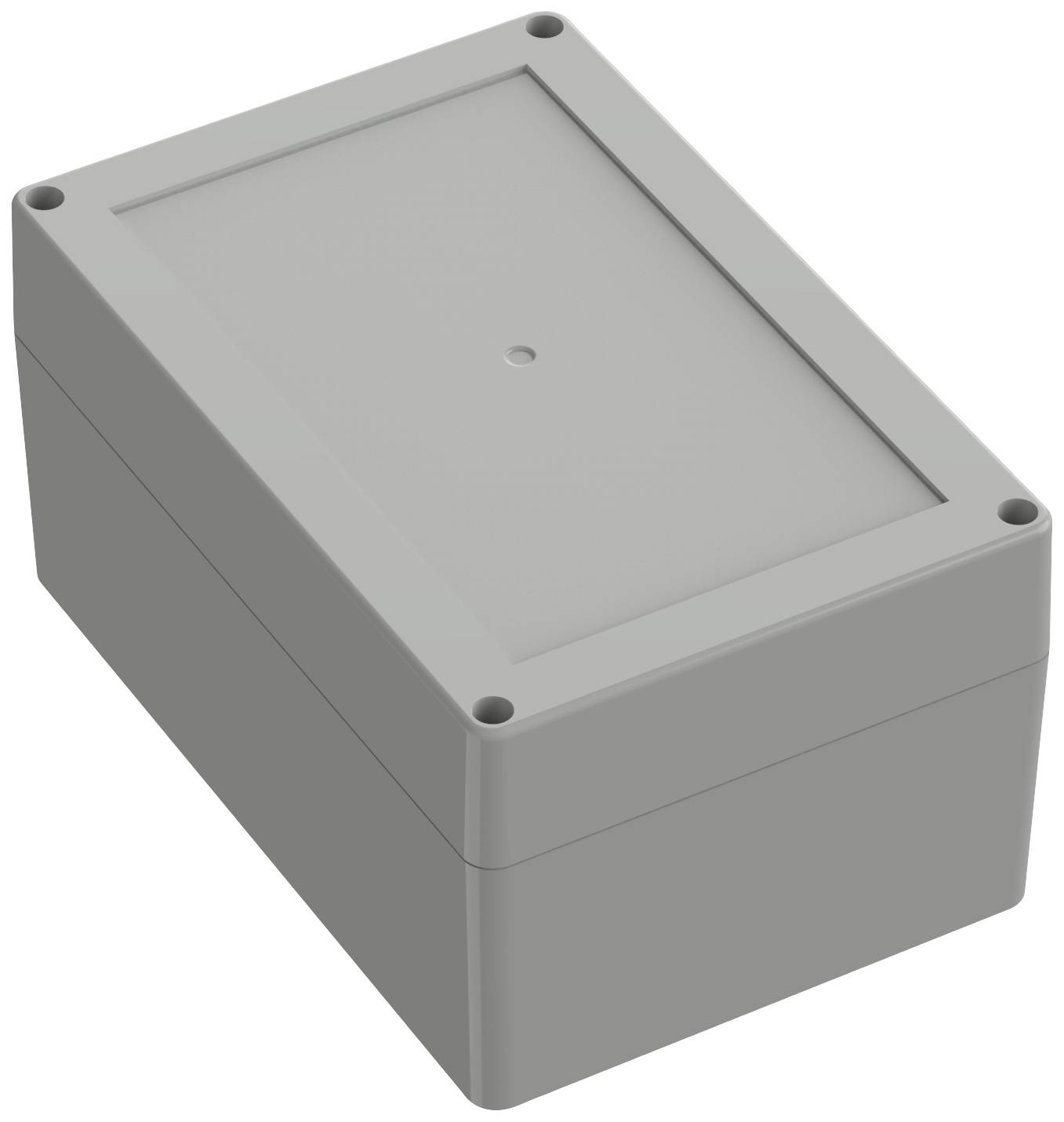 TRU COMPONENTS TC-10860920 univerzalno ohišje 180 x 120 x 90.30 polikarbonat svetlo siva 1 kos