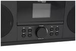 Technaxx TX-187 spletni CD radio DAB+ (1012), FM, Internet (1011) AUX, Bluetooth, CD, DAB+, internetni radio, radijski snemalnik, USB, WLAN vklj. daljinski upravljalnik črna