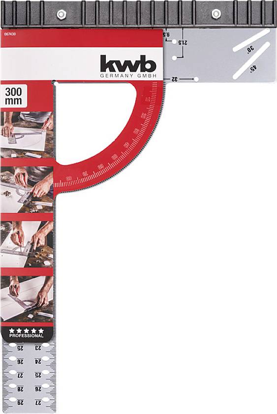 Kotomer z rdečim prosojnim polkrogom, milimetrskimi oznakami in slikami, ki prikazujejo različne načine uporabe.