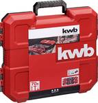 kwb 370620 opremljen kovček za orodje 70-delni