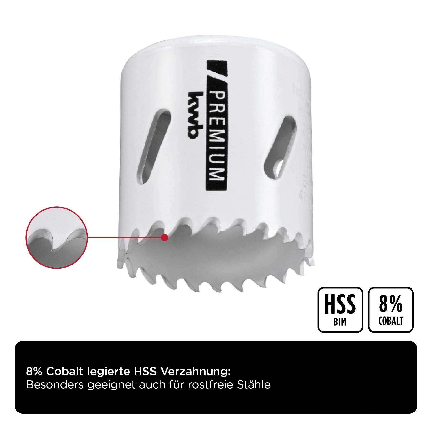 kwb 598041 kronska žaga 41 mm C45 1 kos-3