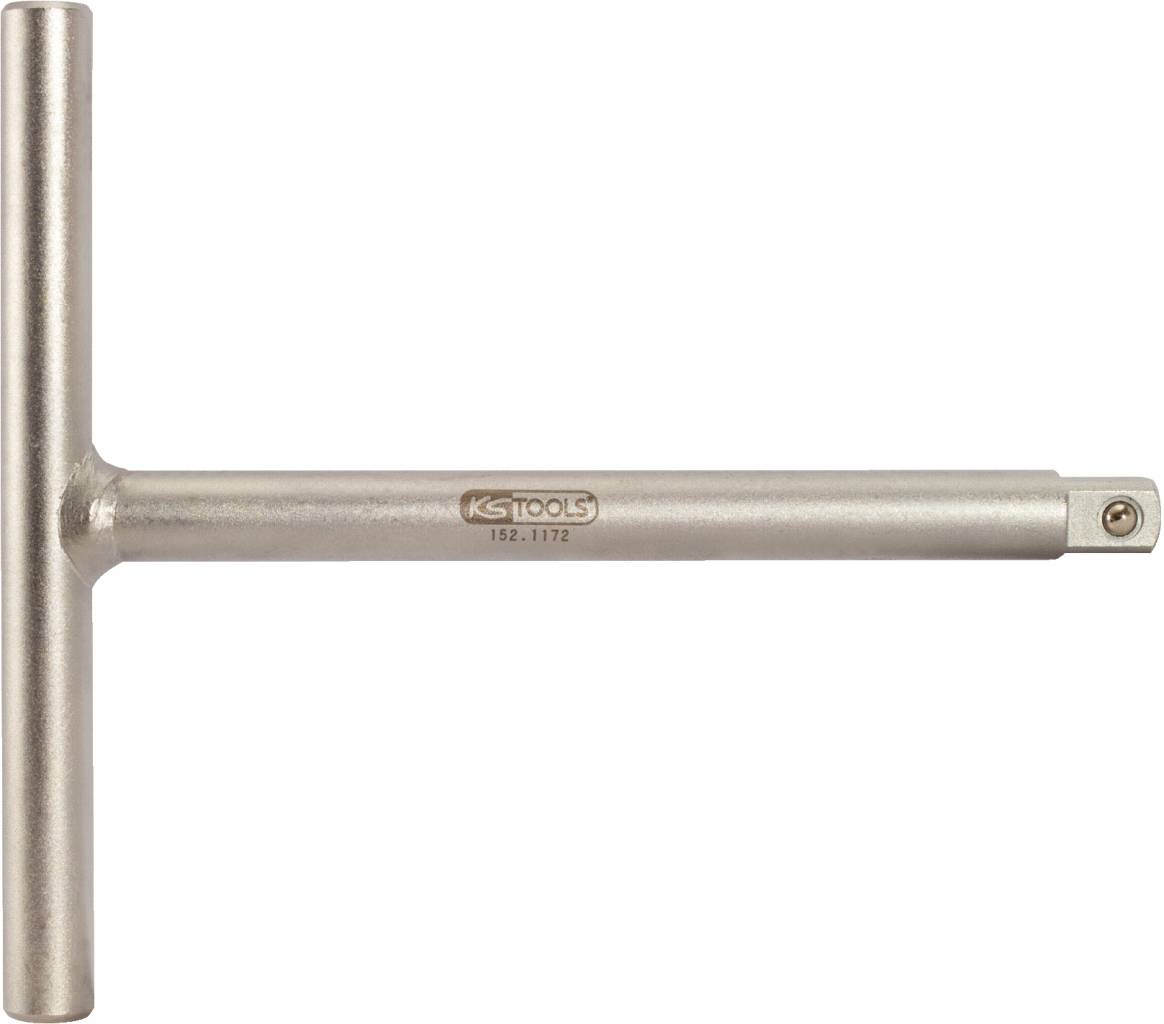Kovinski T-ključ, označen z 'KS TOOLS 152.1172'. Ročaj je nameščen prečno glede na dolgo os.
