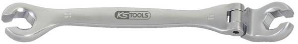 KS Tools 518.0379 CHROMEplus odprti dvoobročni ključ z zgibom, 9 mm