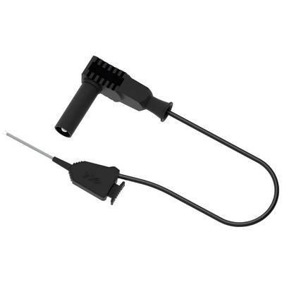 Črni vžigalni kabel s kotnim vtičem in ravnim vtičem na drugem koncu. Namenjen je povezavi med vžigalno tuljavo in svečko.