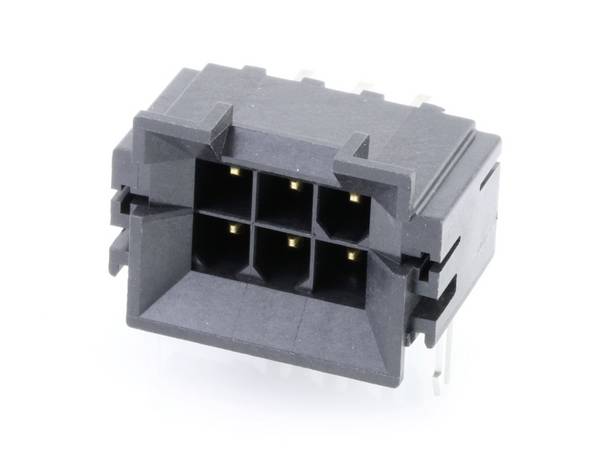 Molex ohišje vtiča za tiskano vezje Skupno število polov 6 438100013 1 kos Tray