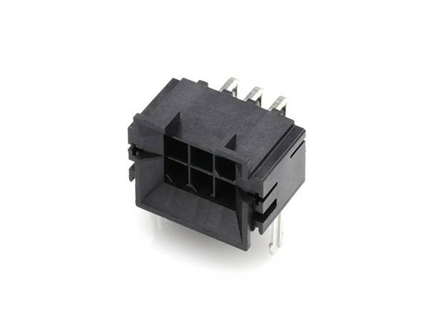 Molex ohišje vtiča za tiskano vezje Skupno število polov 6 438100002 1 kos Tray