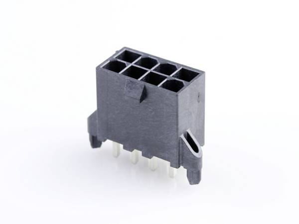 Molex vgradna standardna letev z moškimi kontakti Skupno število polov 8 Osnovna mreža: 4.20 mm 462070208 1 kos Tray