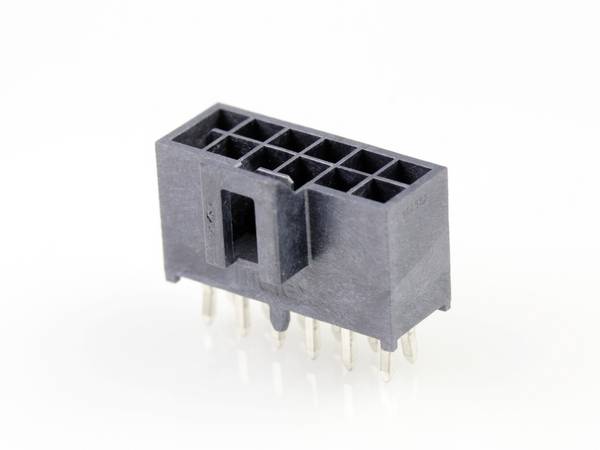 Molex vgradna standardna letev z ženskimi kontrakti Skupno število polov 12 Osnovna mreža: 2.50 mm 1053101212 1 kos Tray