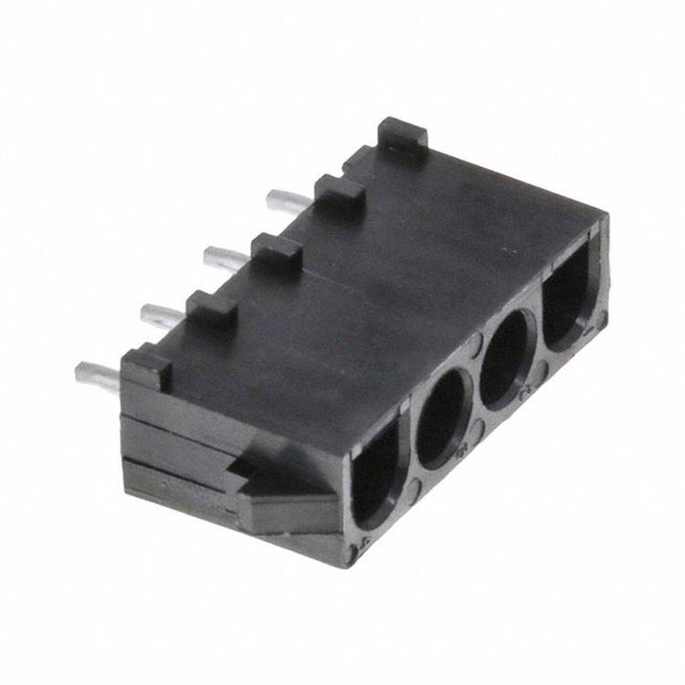Molex vgradna standardna letev z ženskimi kontrakti Skupno število polov 4 Osnovna mreža: 6.35 mm 367590103 1 kos Bulk