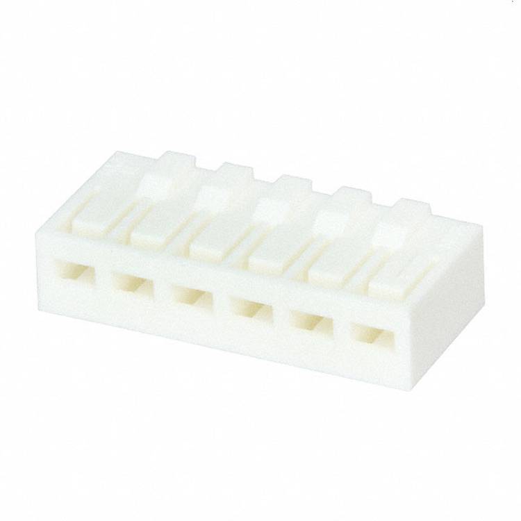 Molex ohišje kabelske vtičnice Skupno število polov 6 Osnovna mreža: 2.50 mm 510350600 1 kos Bulk