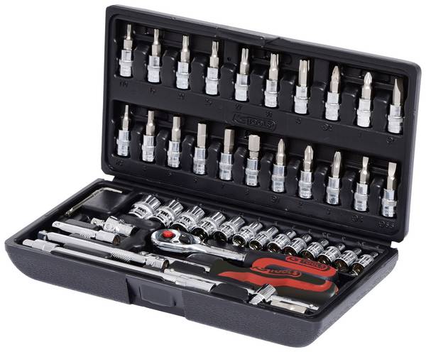 KS Tools 9180646 komplet nasadnih ključev  1/4" 46-delni  918.0646