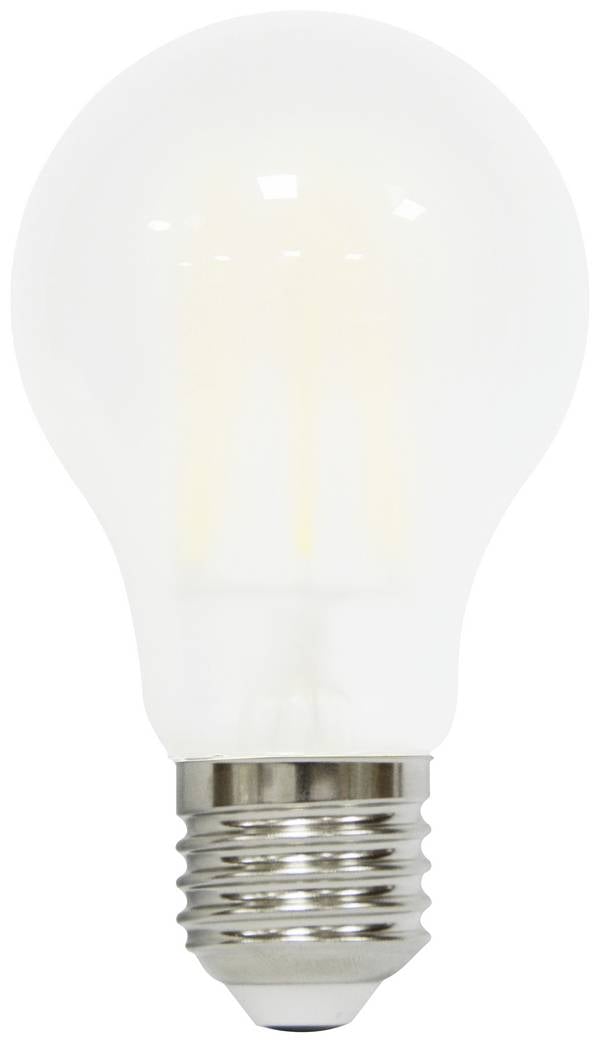 LightMe LM85247 LED EEK E (A - G) E27 oblika hruške 7 W = 60 W toplo bela (Ø x V) 60 mm x 108 mm žarilna nitka, ni zatemnilna 1 kos