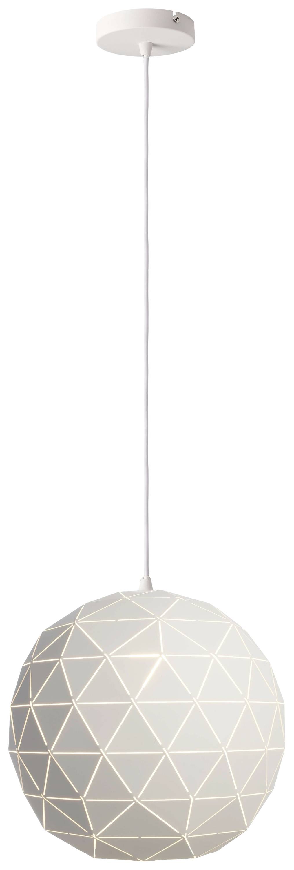 Deko Light Asterope rund 400 342130 viseča svetilka LED, halogenka E27 40 W bela