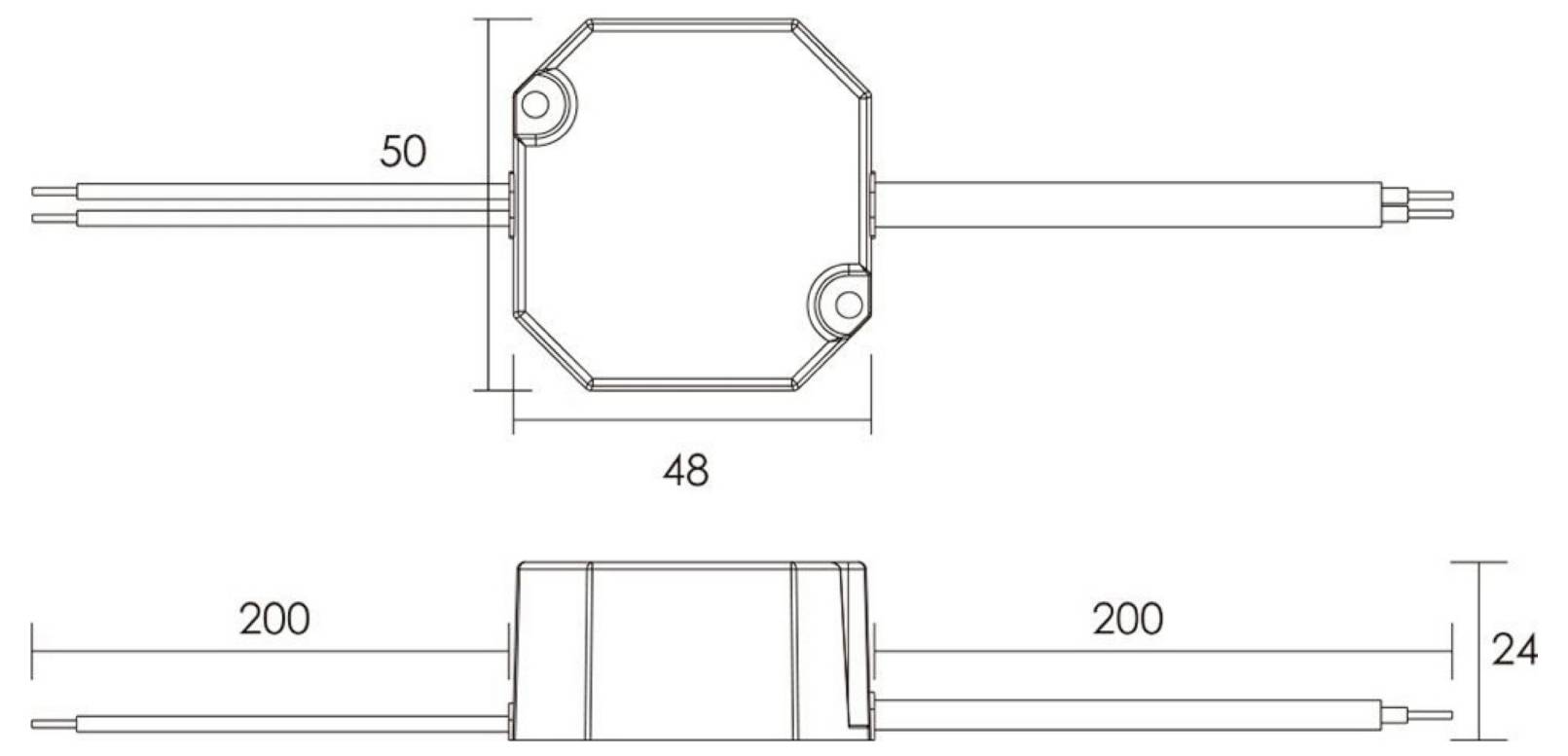 Deko Light OCTO, DIM, CC, RSM LED gonilnik konstantni tok 12 W 700 mA - 0.70 A 10 - 17 V/DC zatemnilni 1 kos-1