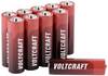 VOLTCRAFT Industrial LR6 mignon (AA)-baterija alkalno-manganov 3000 mAh 1.5 V 10 kos