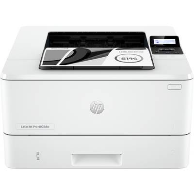 Bel tiskalnik z LCD-zaslonom na desni strani. List papirja z napisom 'LaserJet 51%' delno visi iz tiskalnika.