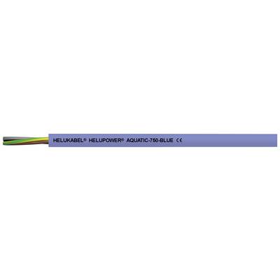 Kabel z oznako 'HELUKABEL HELUDATA AQUATIC-TC-BLUE'. Vsebuje več izoliranih žil v različnih barvah.