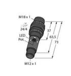 Turck odbojni fotoelektrični senzor S18-2VPLV-Q8 3042157 1 kos