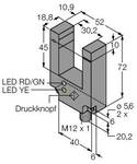 Turck viličasti fotoelektrični senzor SLE30B6VQ 3055476 1 kos