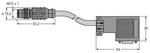 Turck U7458-2 konektor za senzor/aktuator, konfekcioniran 1 kos