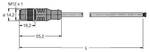 Turck U0302-1 konektor za senzor/aktuator, konfekcioniran 1 kos