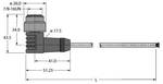 Turck U8727-10 konektor za senzor/aktuator, konfekcioniran 1 kos