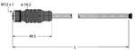 Turck U8625-10 konektor za senzor/aktuator, konfekcioniran 1 kos
