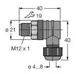 Turck 6914539 konektor za senzor/aktuator, nekonfekcioniran 1 kos