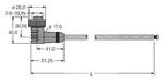 Turck 6913941 konektor za senzor/aktuator, konfekcioniran 1 kos
