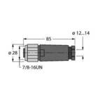 Turck 6914544 konektor za senzor/aktuator, konfekcioniran 1 kos