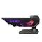 'ROG Strix' pomnilniški modul z RGB-osvetlitvijo, črno ohišje, svetleč napis in logotip, primeren za gaming računalnike.