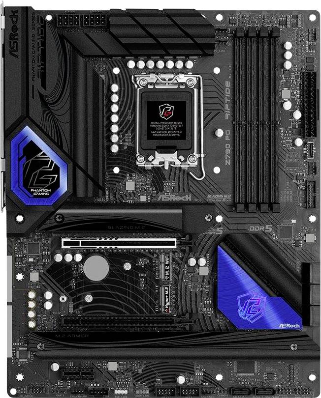 ASRock Z790 PG Riptide matična plošča Podnožje (PC) Intel® 1700 Faktor oblike (podrobnosti) ATX Matična plošča-nabor čipov Intel® Z790