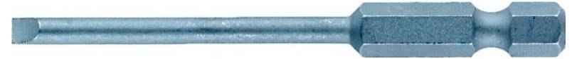 Weidmüller 2748930000 BIT E6,3 0,8X4,0X70 ploščati Bit-nastavek Pogon (izvijač): 1/4" (6.3 mm) Pogon: ploščati 4 mm-0