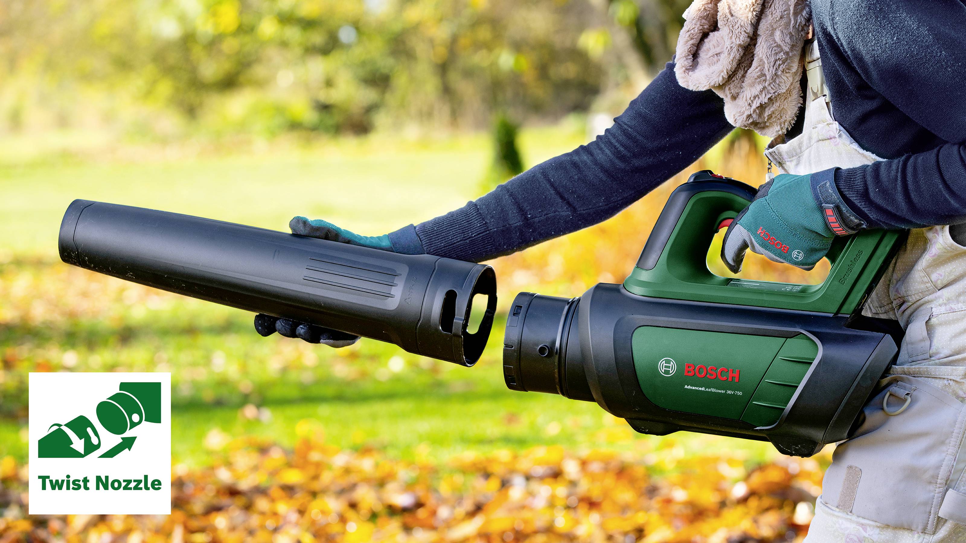 Bosch Home and Garden 0.600.8C6.001 AdvancedLeafBlower 36V-750 solo akumulatorski razpihovalnik listja brez akumulatorja-3
