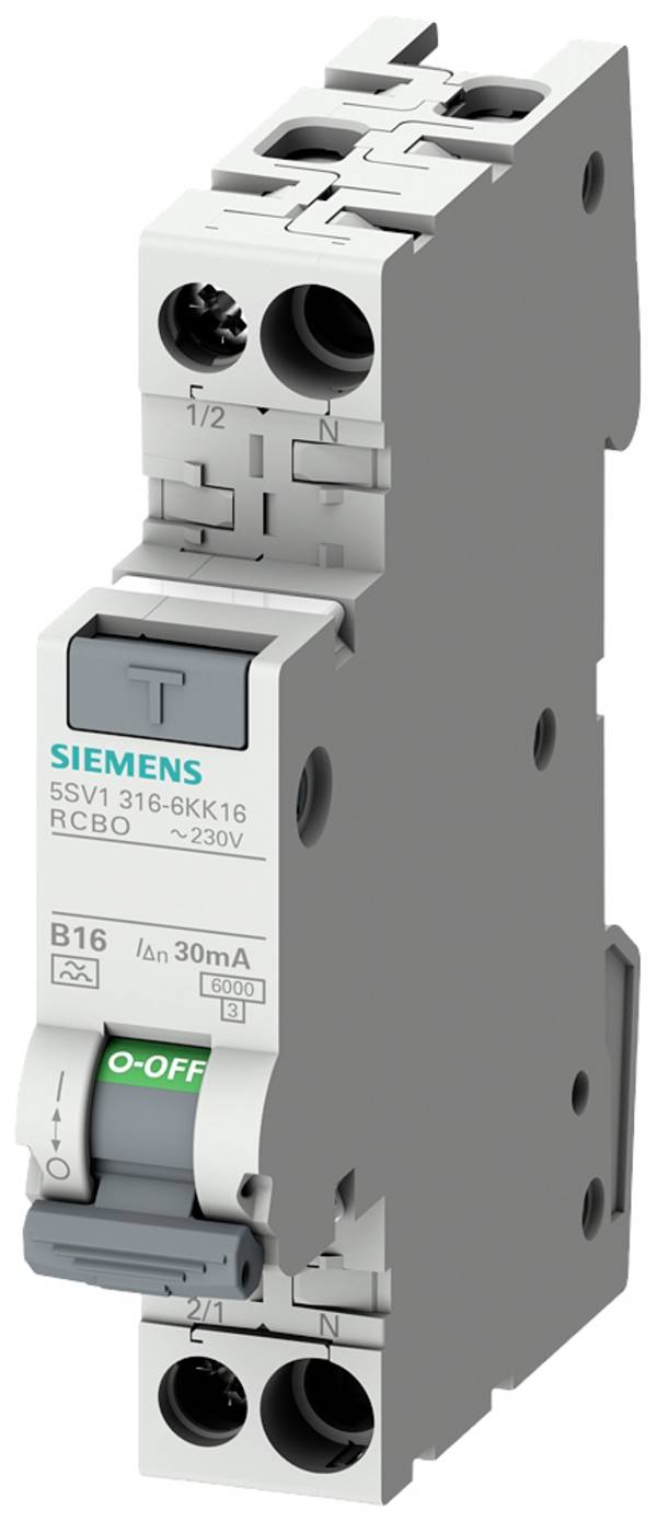 Siemens 5SV16166KK16 FID stikalo/inštalacijski odklopnik