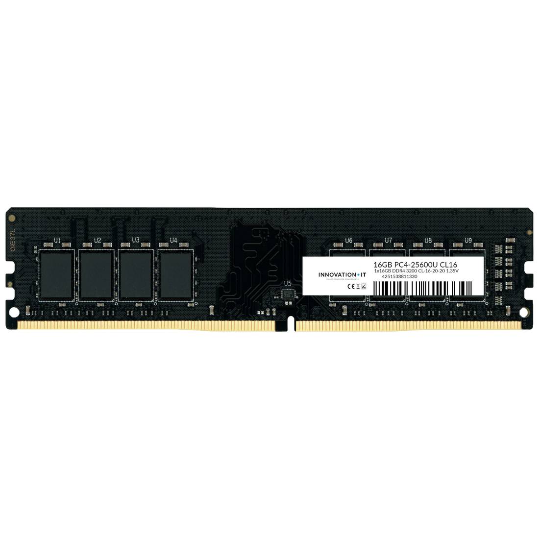 Innovation it 16gb | 3200 | cl16-20-20 | 1. 35v | ld 8-chip | dimm | ram pomnilnik 1 3200 16gb innovation it cl16-20-20 1. 35v ld 8-chip
komponentko