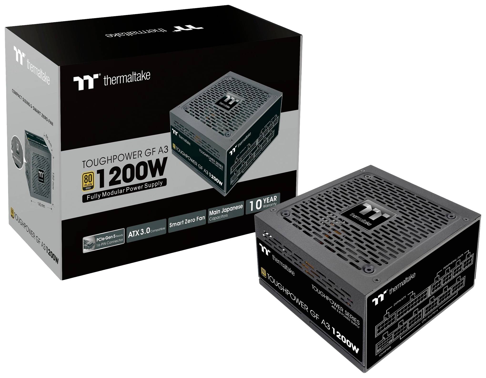 Thermaltake Toughpower GF A3 1200W PC napajalnik 1200 W ATX 80 plus zlat-0